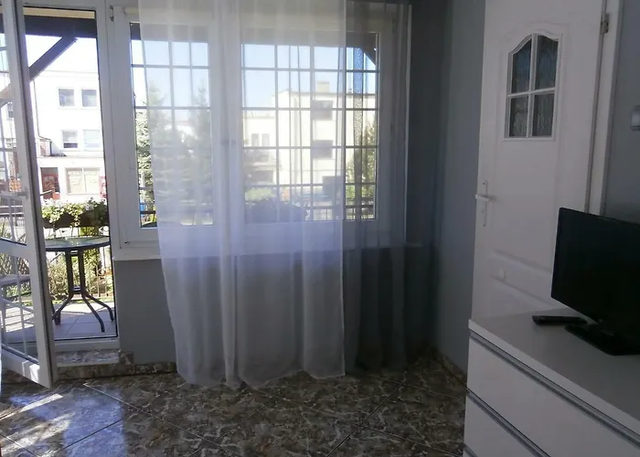 公寓 I Biala Hortensja 尤斯托尼莫斯基