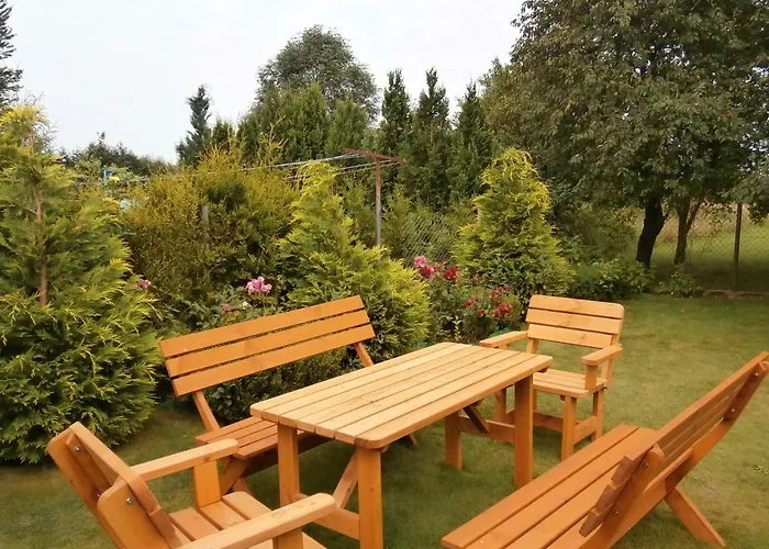 公寓 I Biala Hortensja 尤斯托尼莫斯基