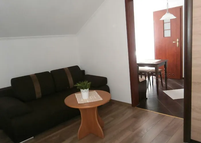 公寓 I Biala Hortensja 尤斯托尼莫斯基